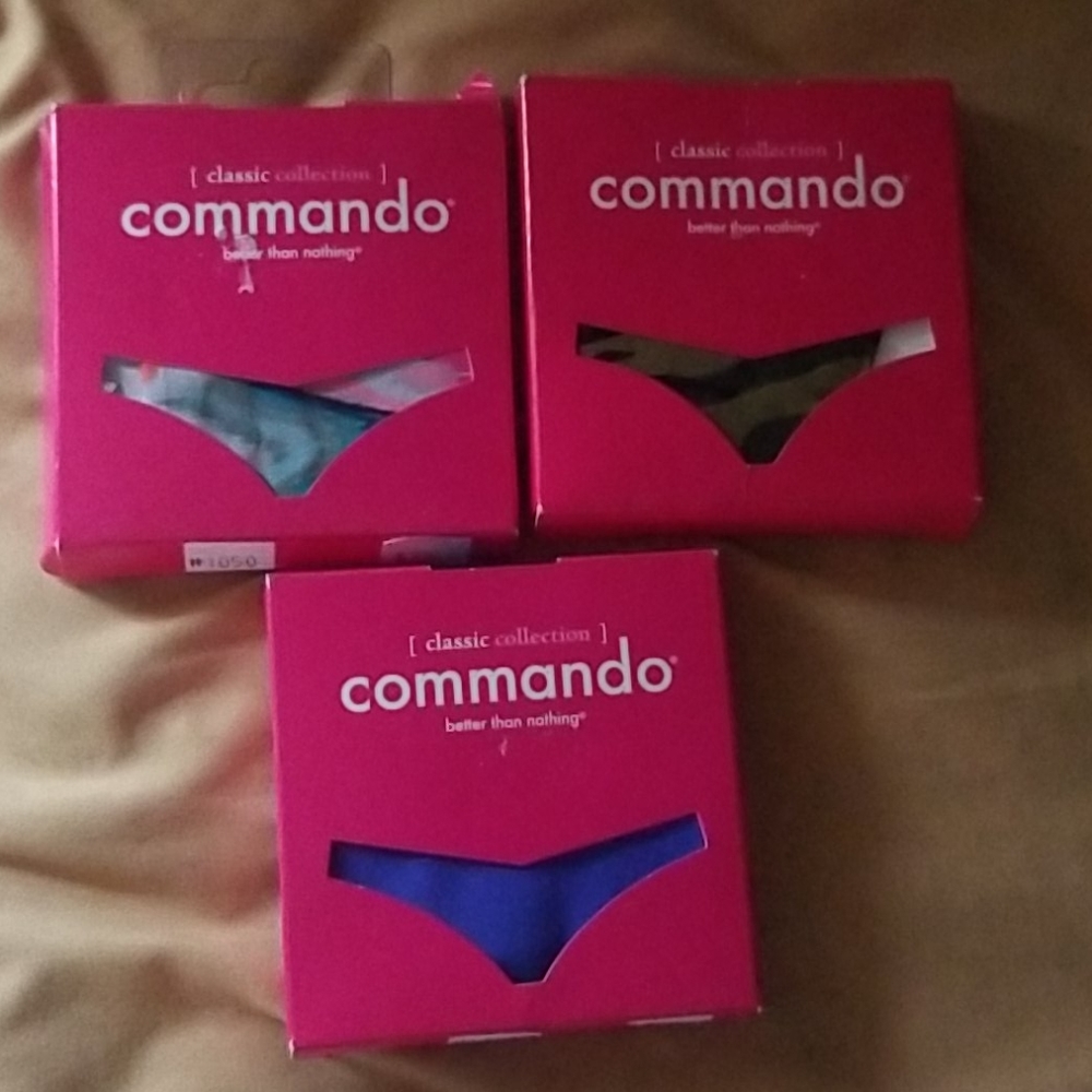 3 thongs m/l Commando